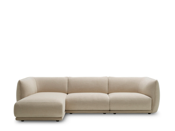 VELA PIPING - Sectional fabric sofa by Saba Italia - view 3